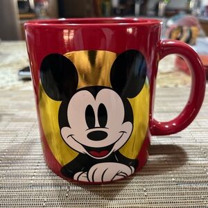 Disney Mickey Mouse Red Mug nwt